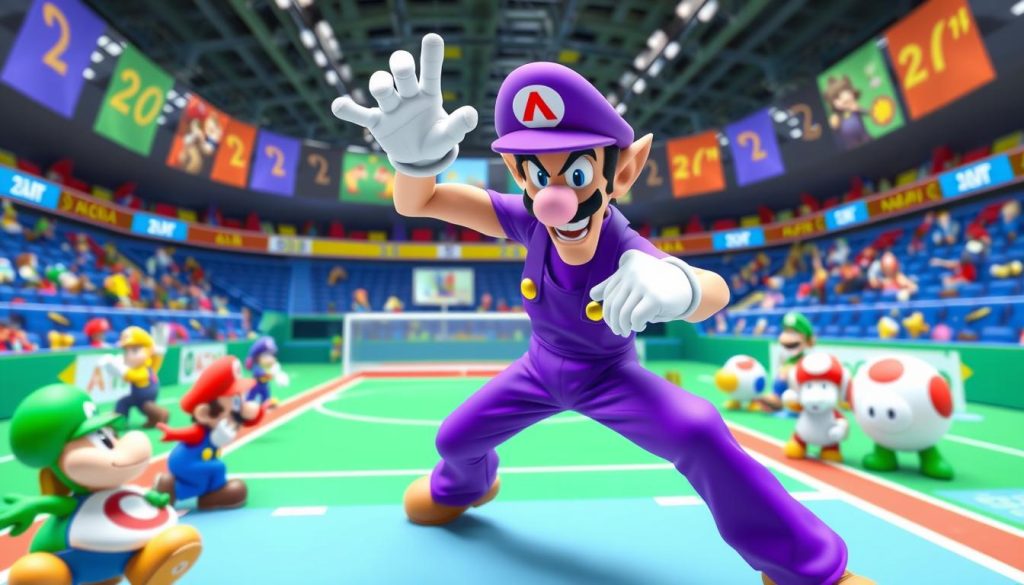 Waluigi in Mario spinoffs