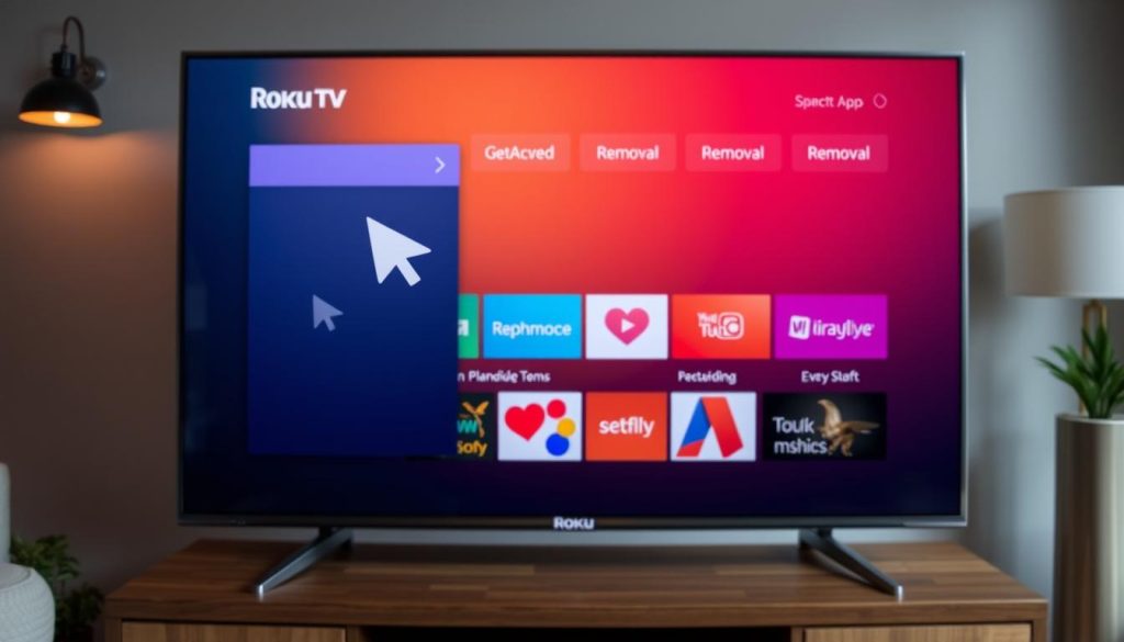 Roku TV App Management