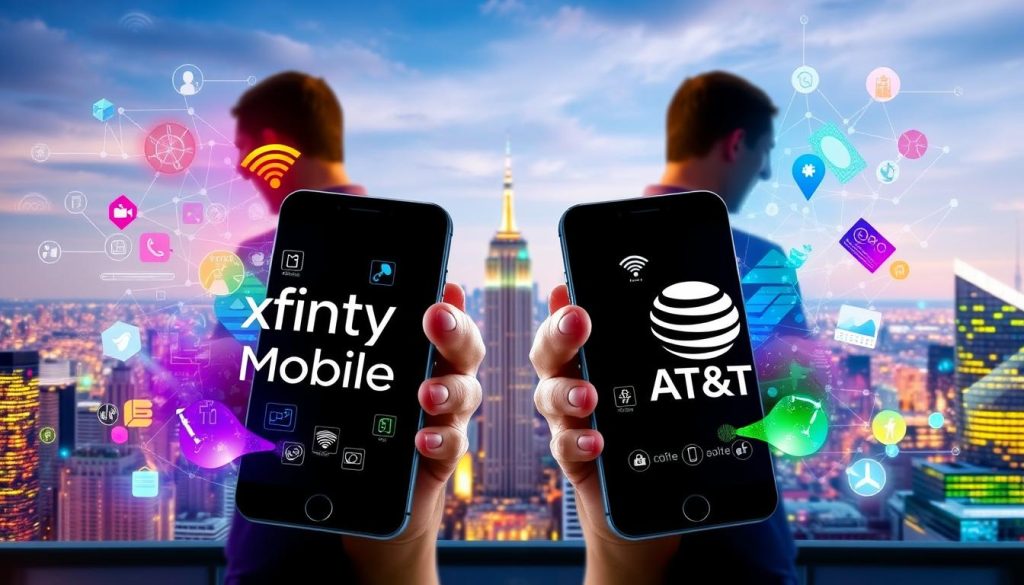 xfinity mobile vs at&t