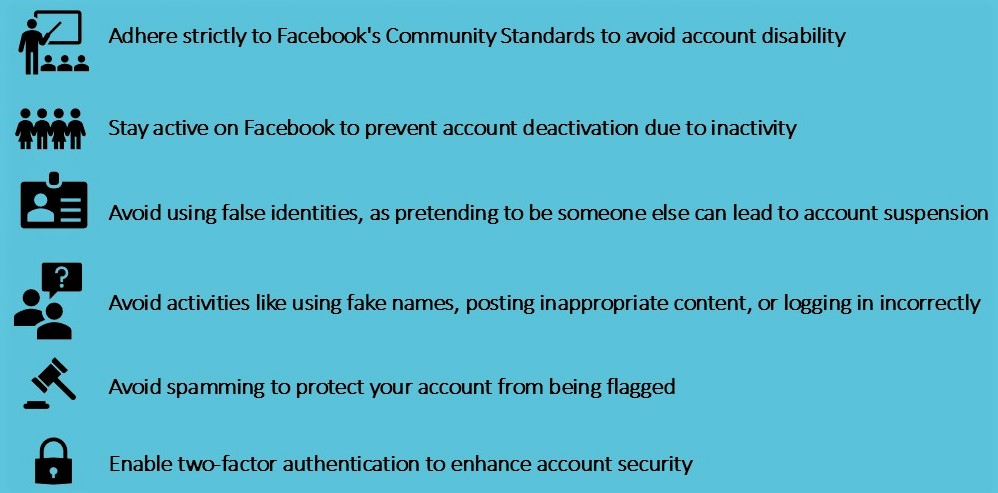 How To Prevent Facebook Account Disabled