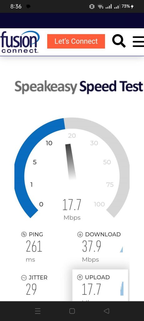 Speakeasy Speed Test