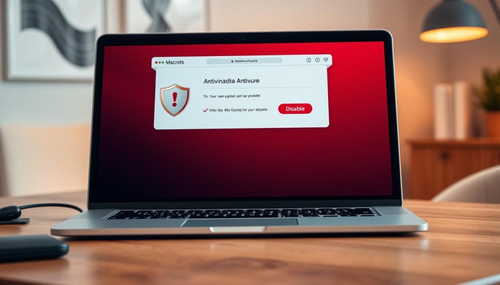Disable antivirus software Mac