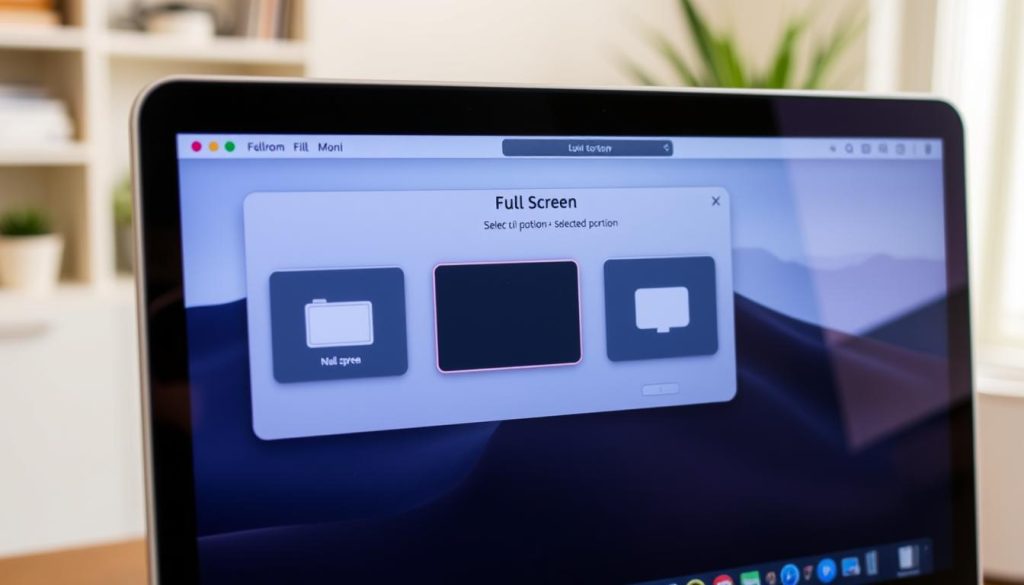 Mac Mini Screenshot App Interface