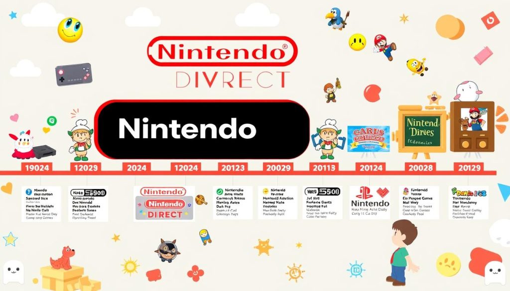 Nintendo Direct Announcement History