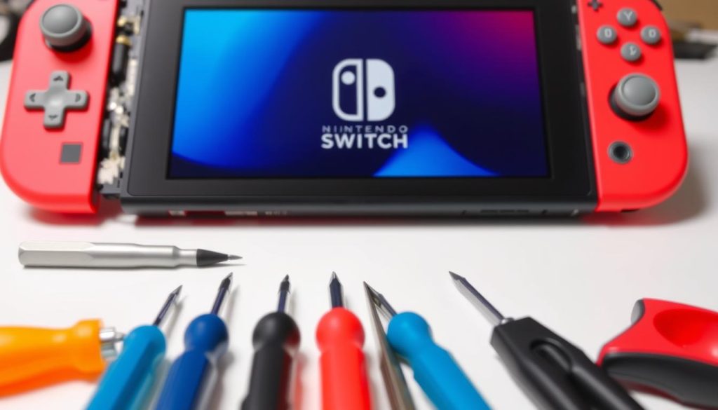 Nintendo Switch Lite battery replacement tools