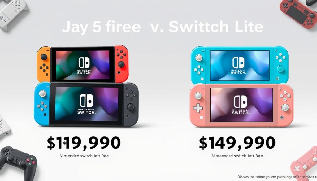 Nintendo Switch Models Price Comparison