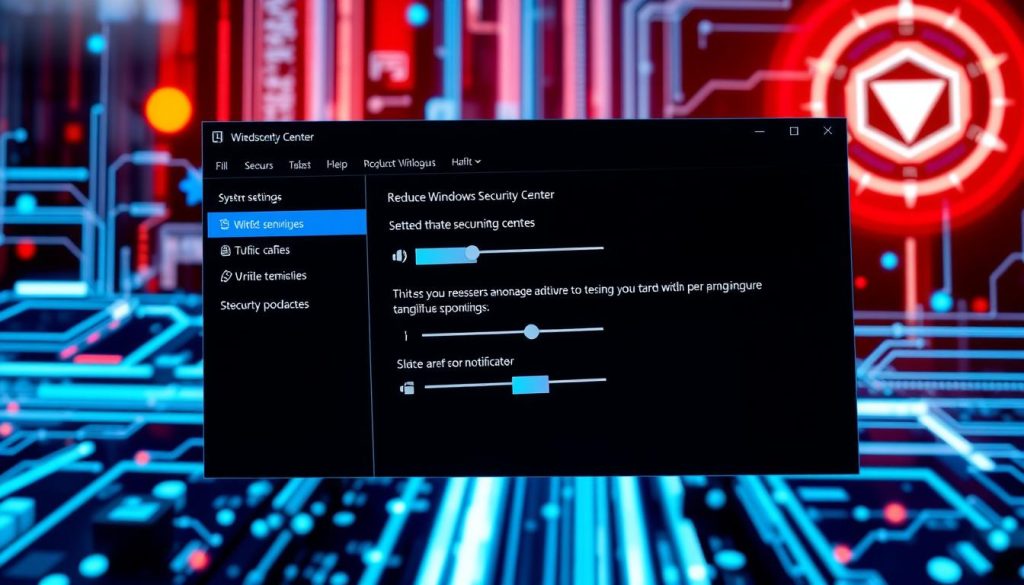 Windows Security Center settings to prevent antivirus popups