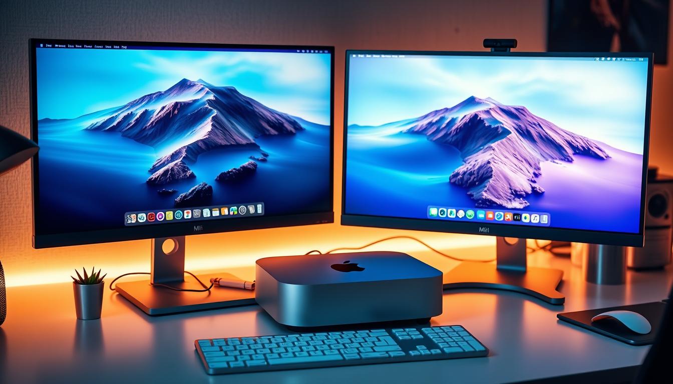 can mac mini support 2 monitors