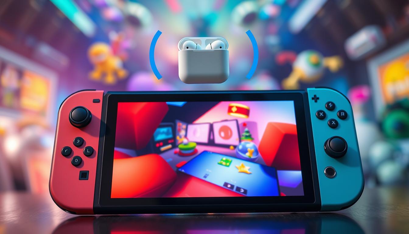 can you connect airpods to nintendo switch