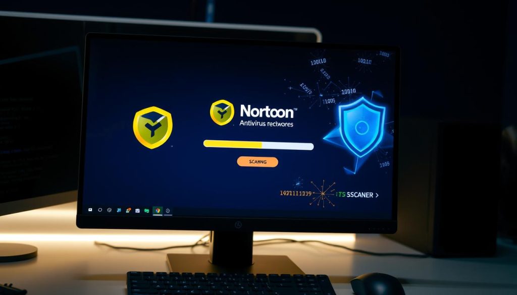 first Norton Antivirus scan