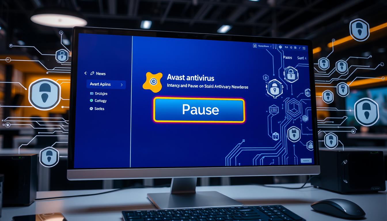 how to pause avast antivirus