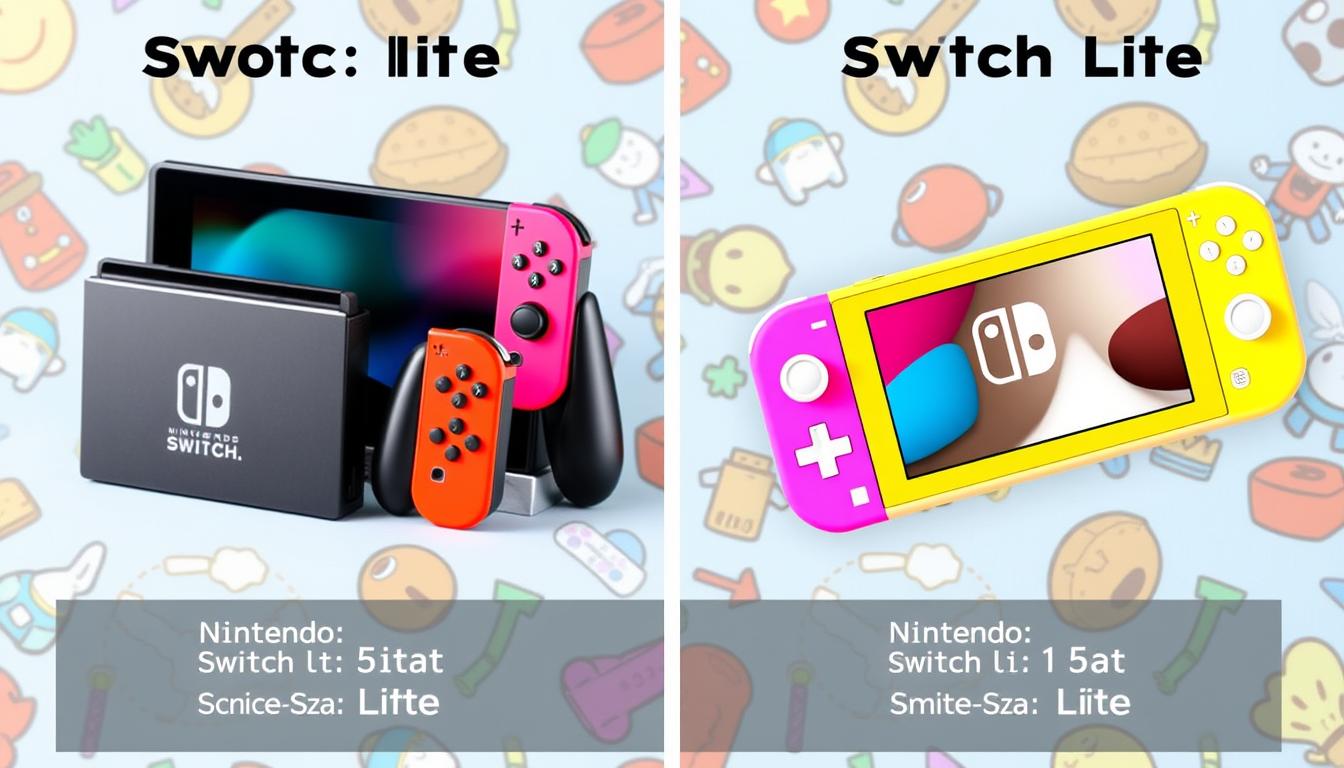 what is the difference between nintendo switch and nintendo switch lite