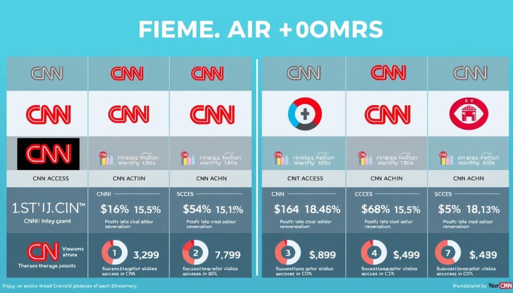 CNN streaming comparison across platforms