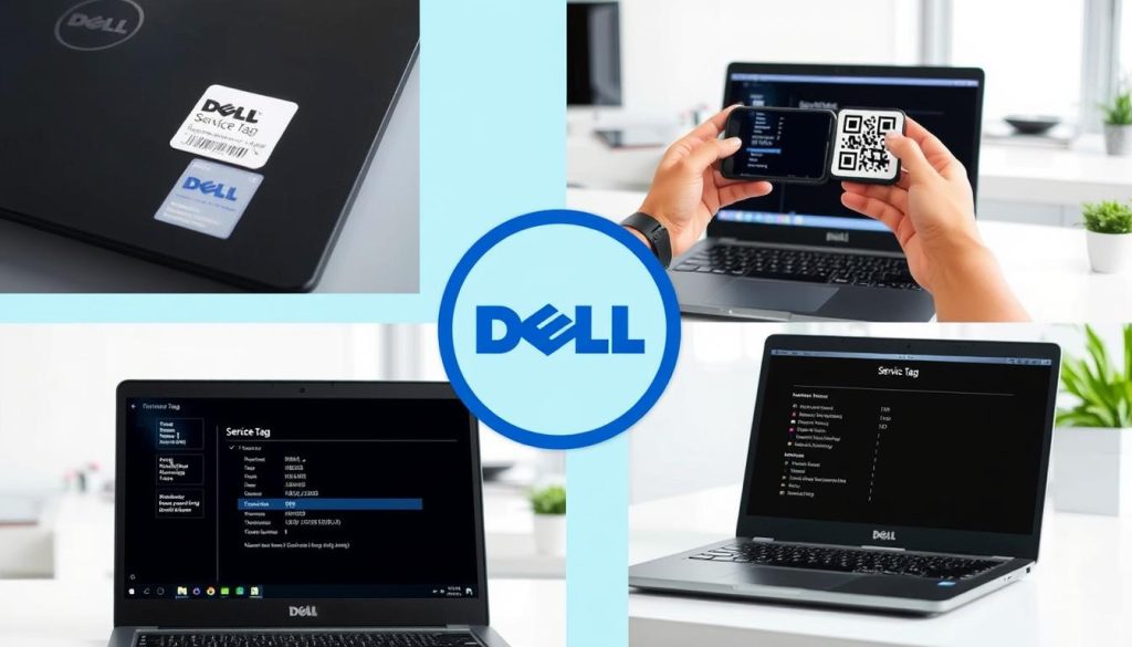 Dell Laptop Service Tag Lookup Methods