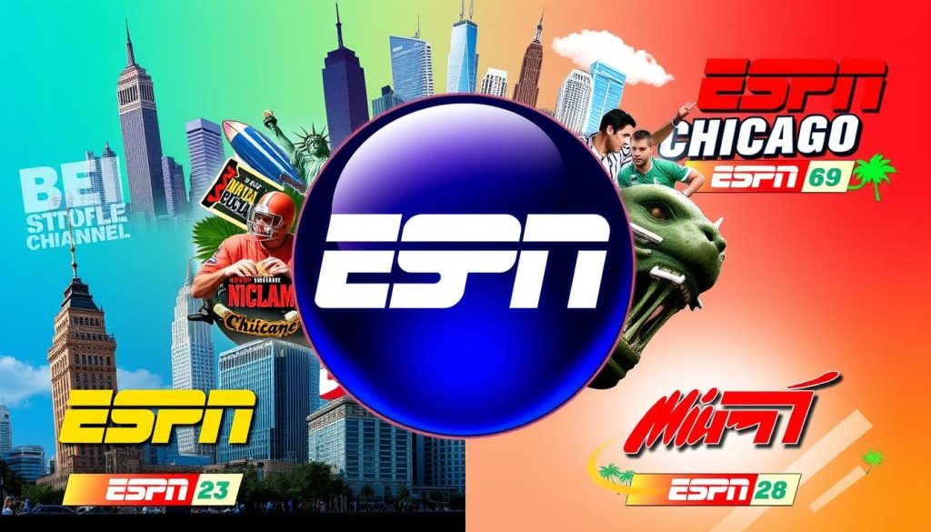 ESPN Channel Numbers in Major Cities