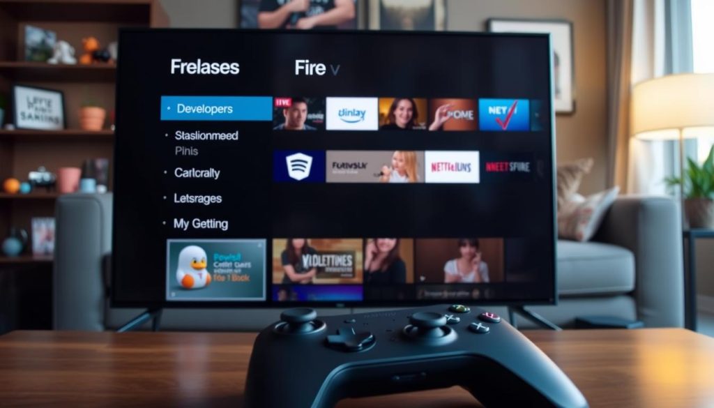 Fire TV developer menu