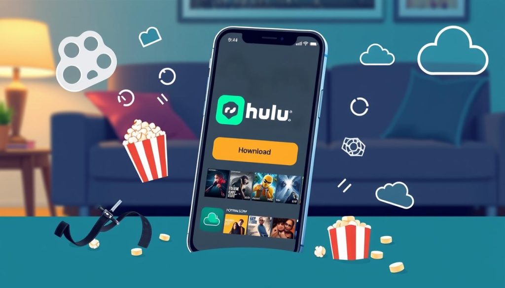 Hulu download process for movies