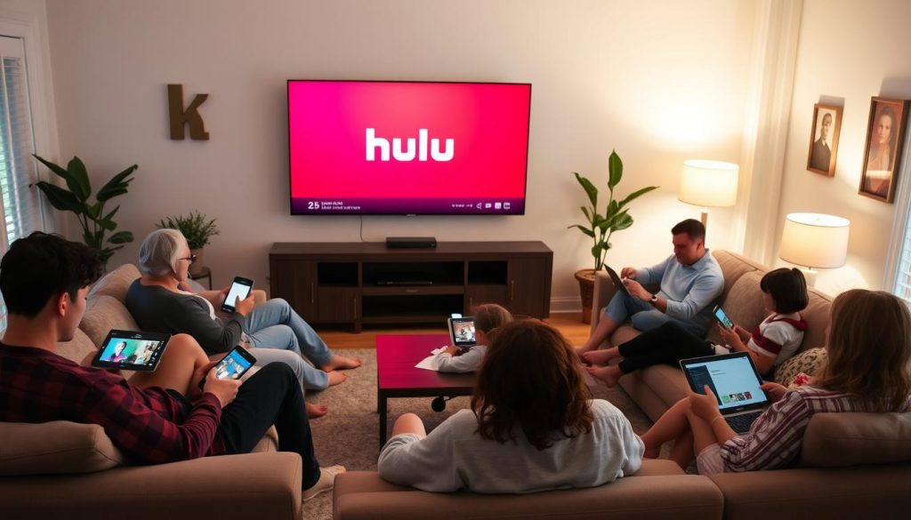 Hulu household arrangements