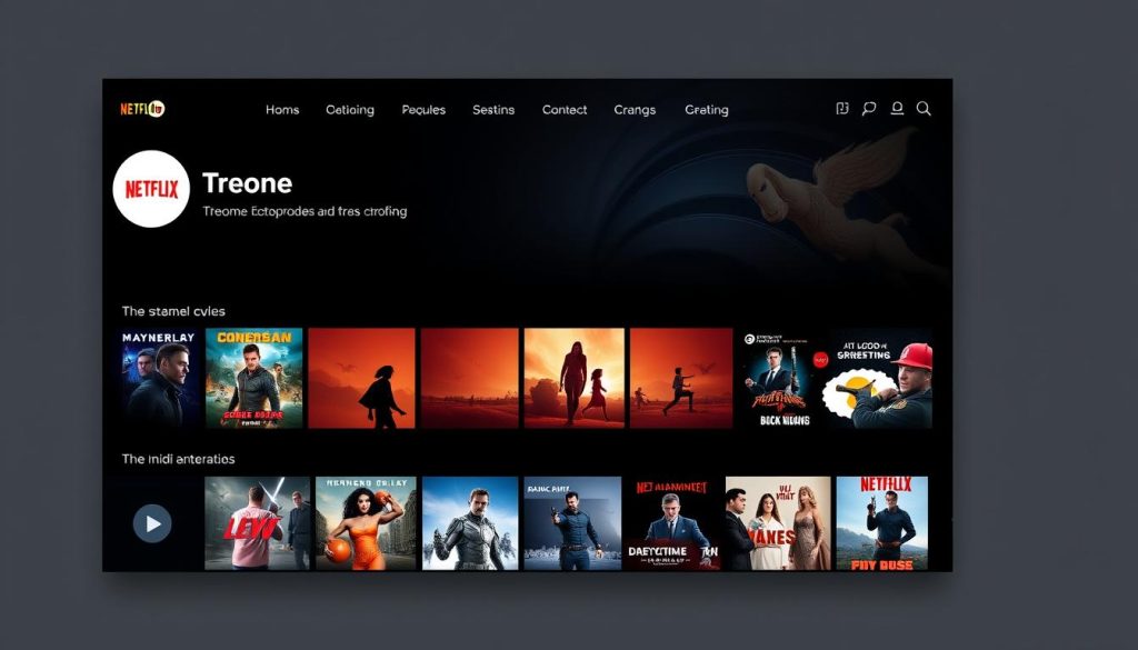 Hulu streaming service user interface