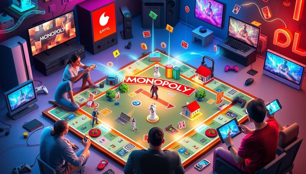 Monopoly Plus Cross-Platform Gaming