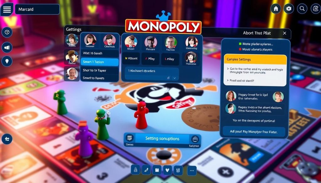 Monopoly Plus Online Multiplayer Interface