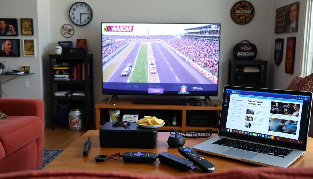 NASCAR streaming troubleshooting on Roku