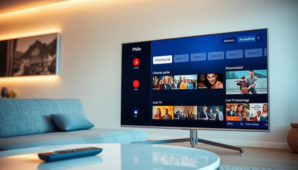 Philo App Advanced Features on Samsung TV