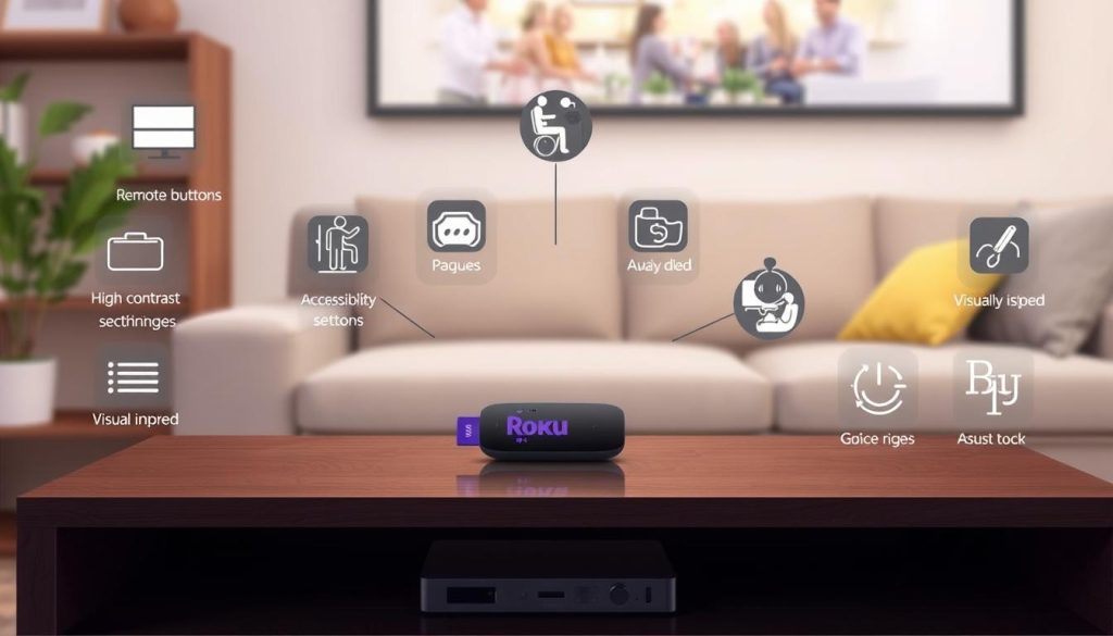 Roku Accessibility Options