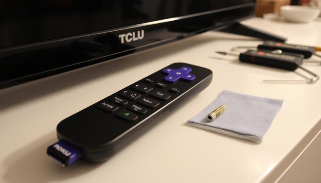 Roku Remote Maintenance for TCL TV