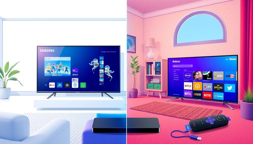 Samsung Tizen OS vs Roku Comparison