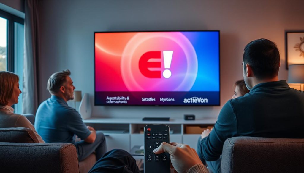 Verizon FiOS accessibility and E! channel accessibility features