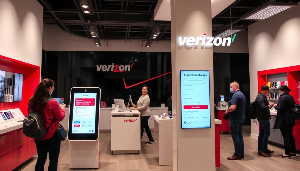 Verizon appointment booking