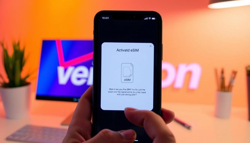 activating Verizon eSIM