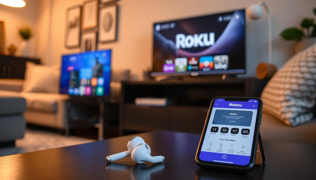 airpods audio setup for roku tv