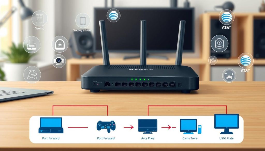 att router port forwarding guide