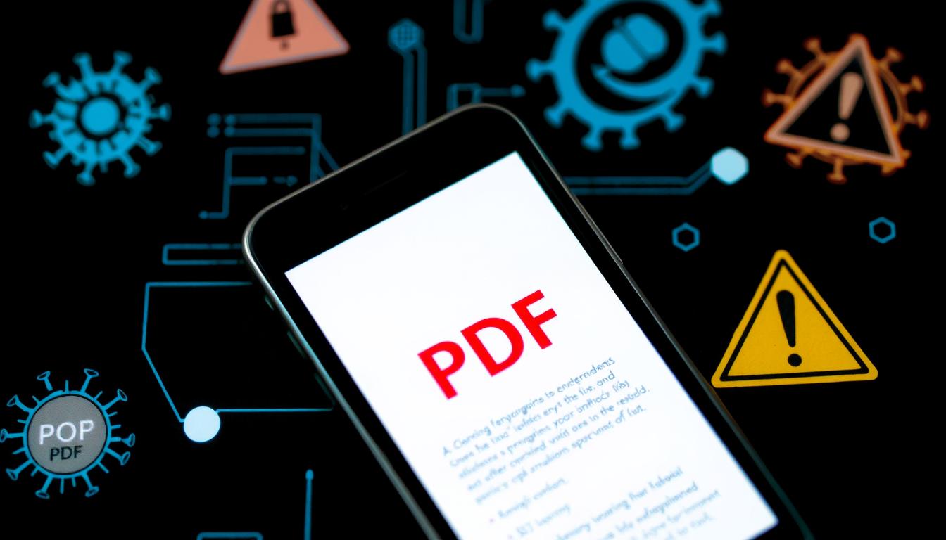 can you get a virus from a pdf on iphone