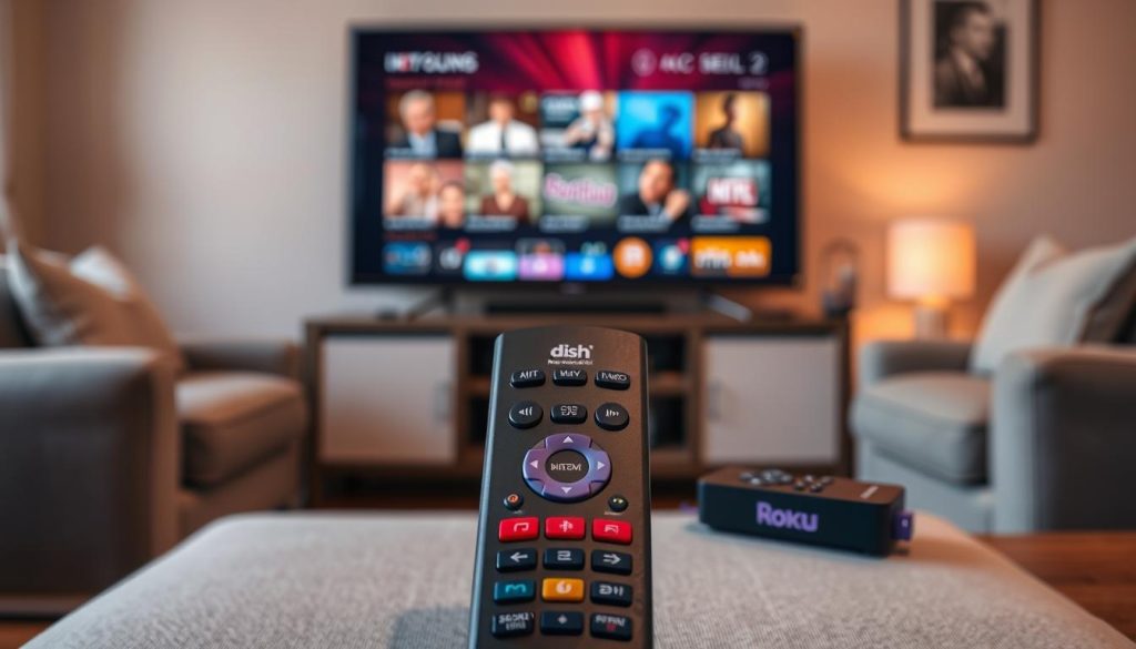 dish network remote for roku