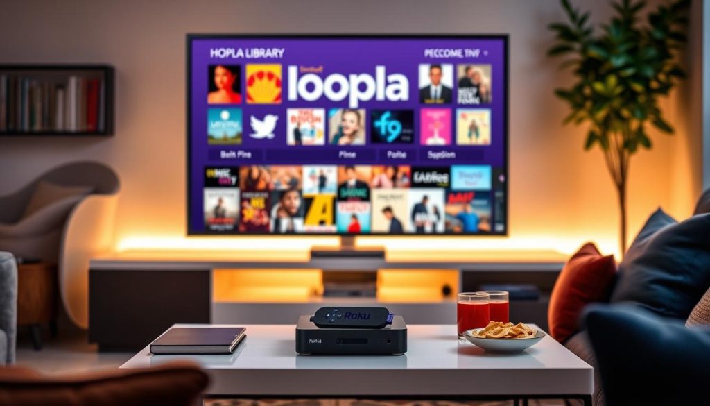 hoopla library on roku