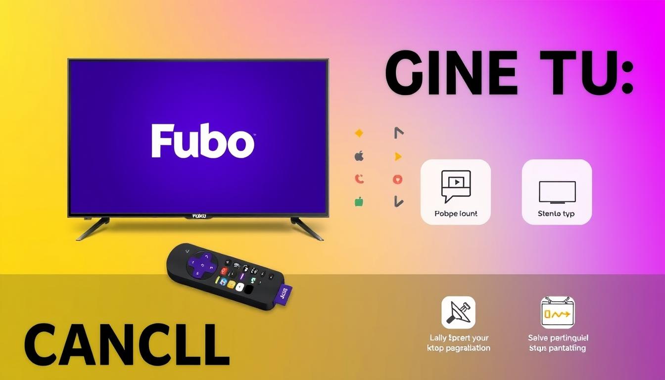 how to cancel fubo on roku