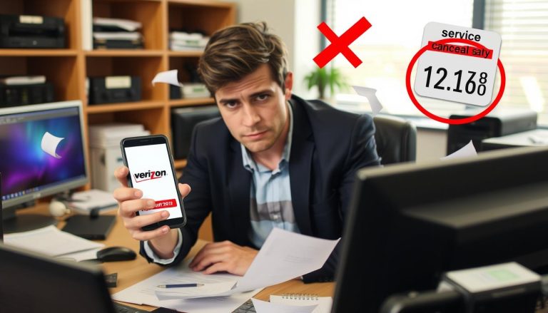 how to cancel verizon service