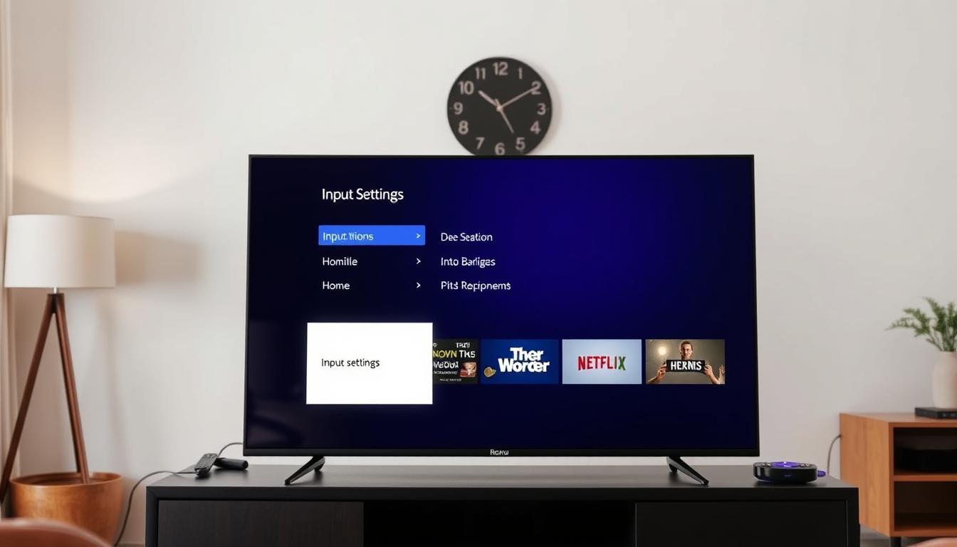 how to change inputs on roku tv