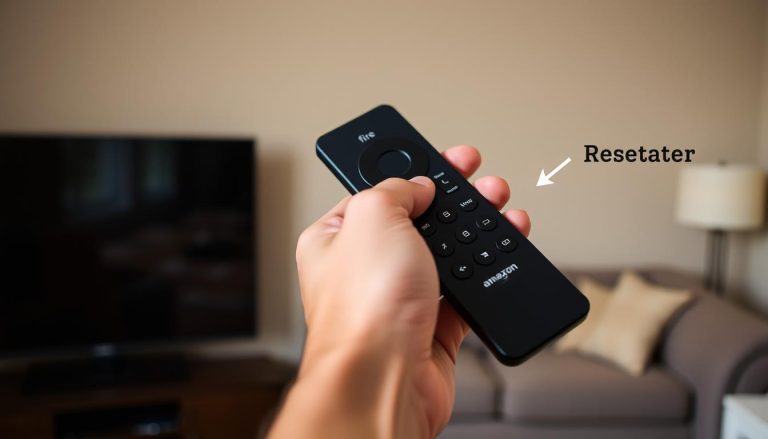 how to reset fire tv remote