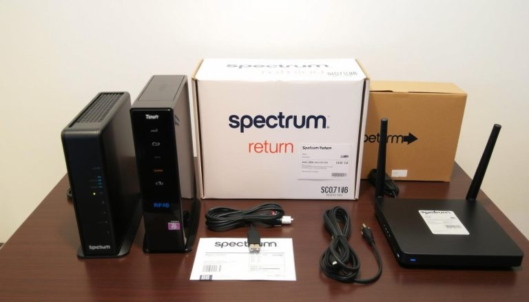 how to return spectrum equipment