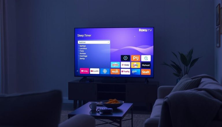 how to set sleep timer on roku tv