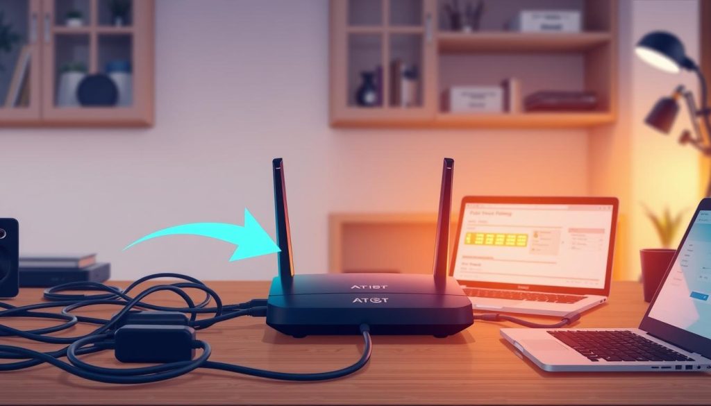 port forwarding att router