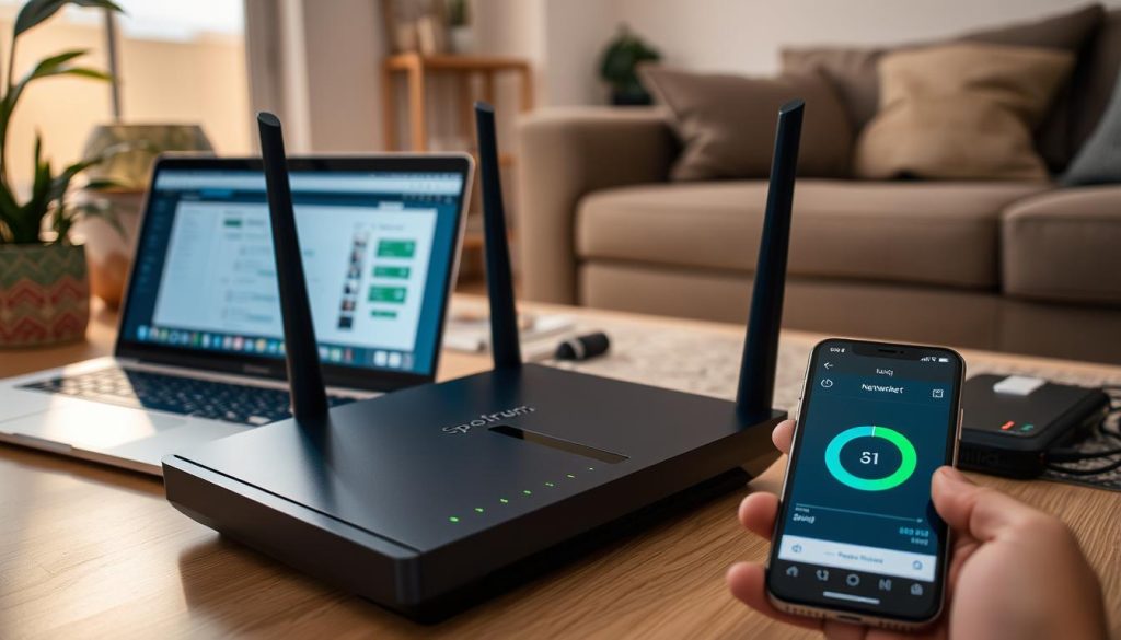 resolving spectrum router issues