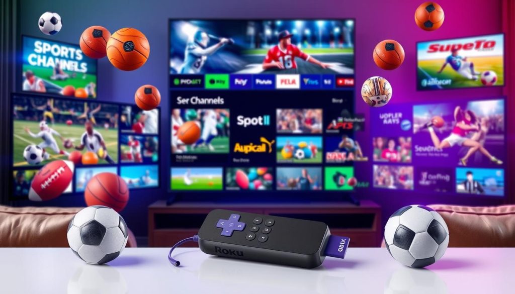 sports channels on Roku