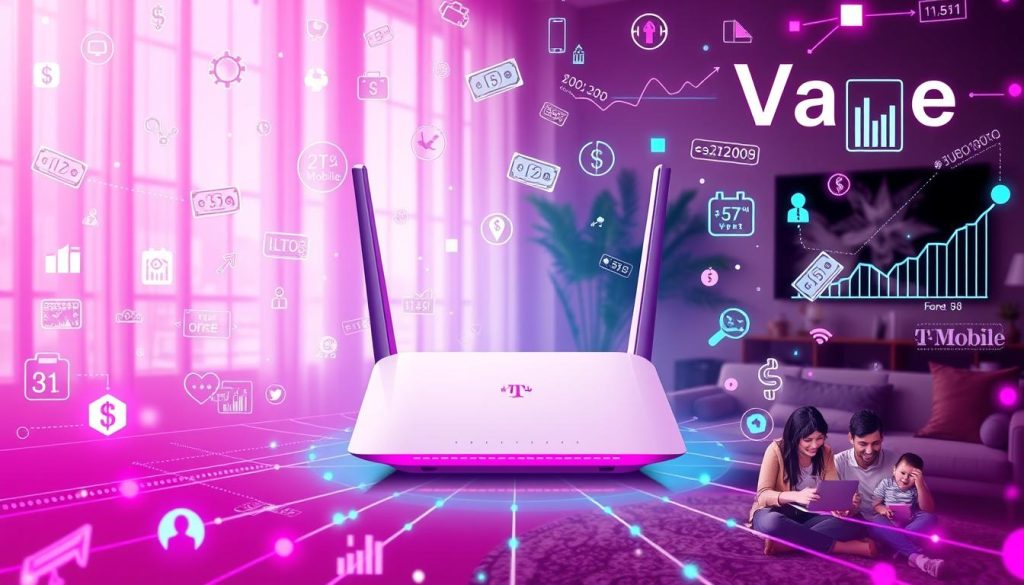 value of T-Mobile internet