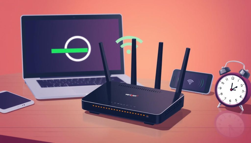 when to reset Verizon router