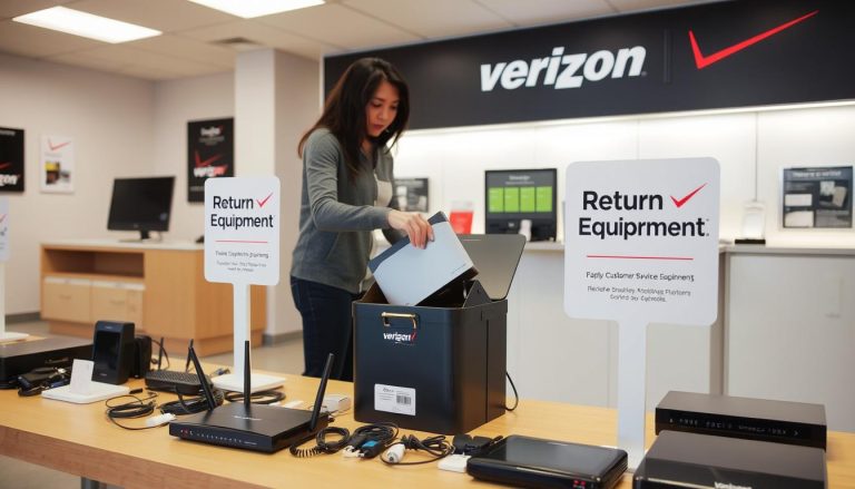 where to return verizon equipment